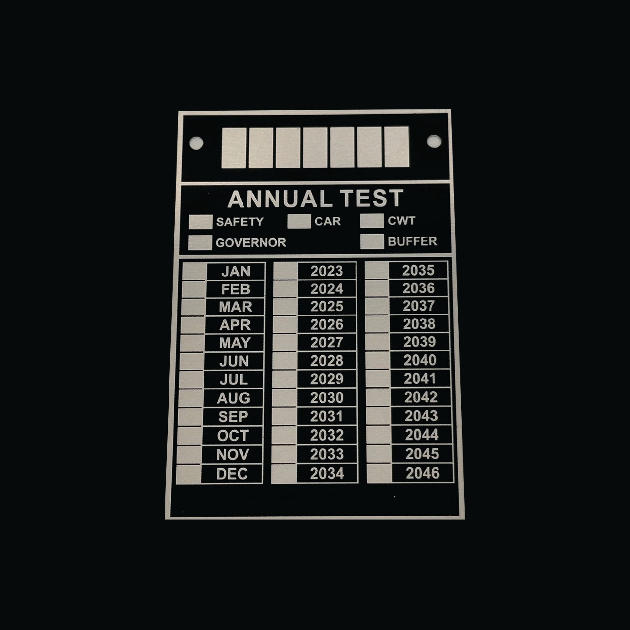 Annual Test