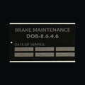 Brake Maintenance