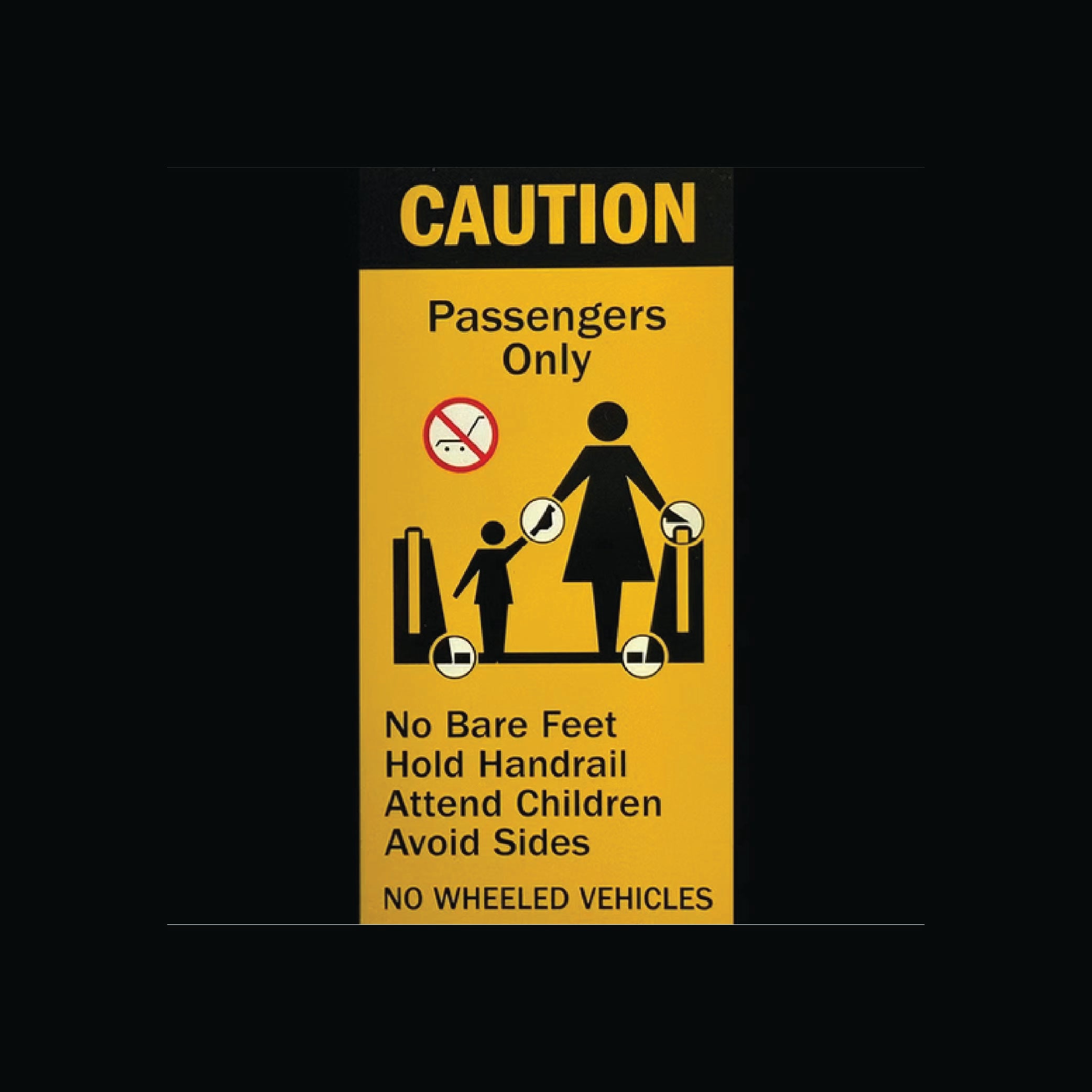 Caution Passengers Only
