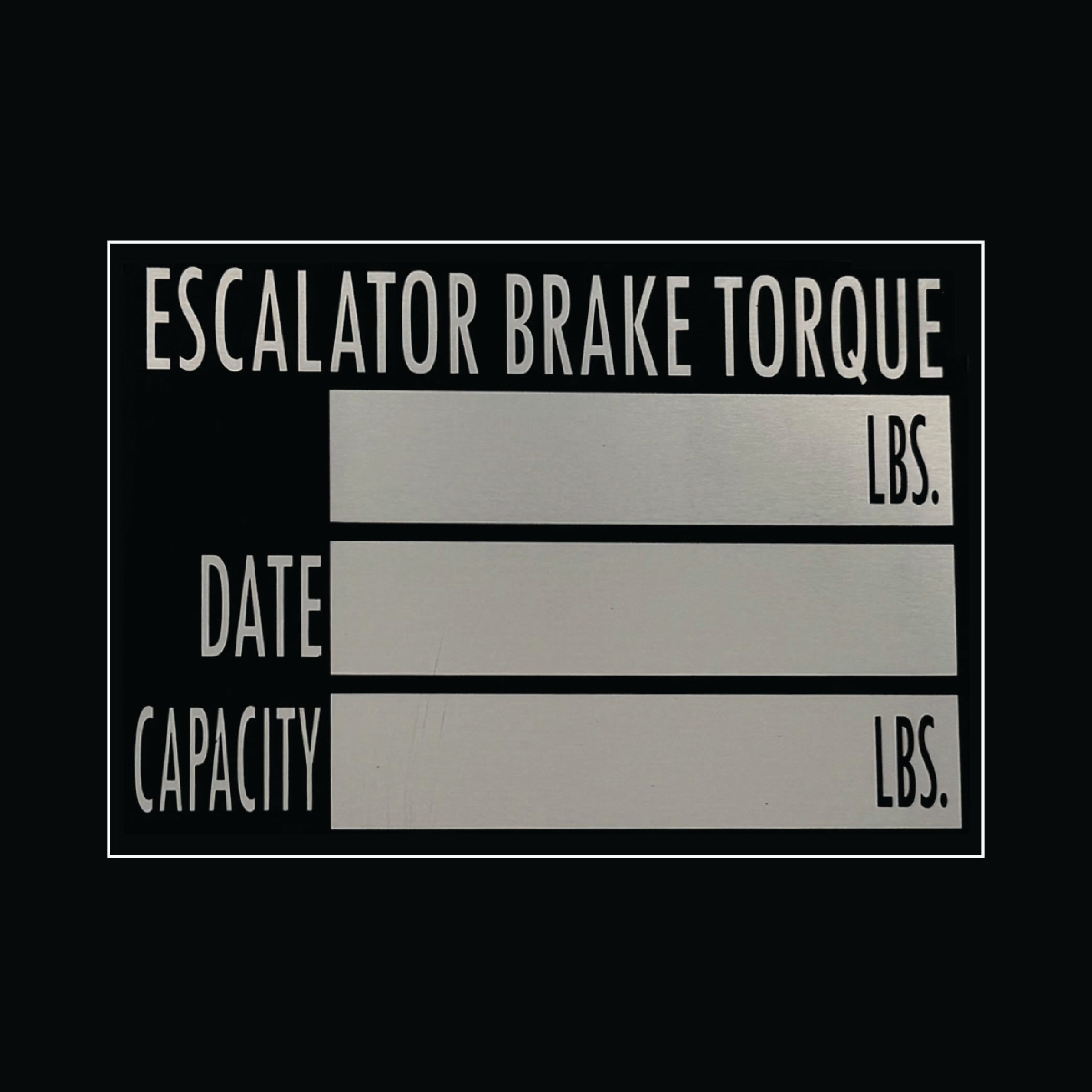 Escalator Brake Torque